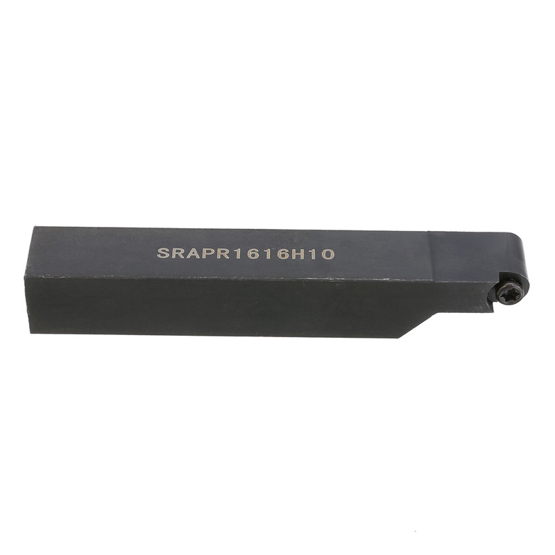 Ocut SRAPR1616H10 CNC Face Milling External Lathe Blade Holder Mayitr Turning Boring Tool + 10pcs RPMT10T3MO Inserts - Turning holser with insert Set - 2
