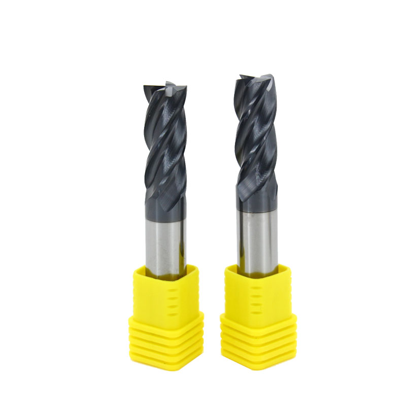 Ocut Milling Tools 4F End Mill HRC45 Carbide Flat Bottom Milling Cutter 1-20mm Mill Cutter