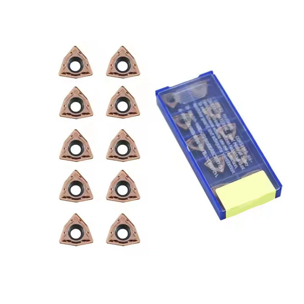 Ocut U Shape Cutter Drill Inserts  WCMT050308 Pack of 10 Indexable Carbide U Shape Cutter - Inserts - 1