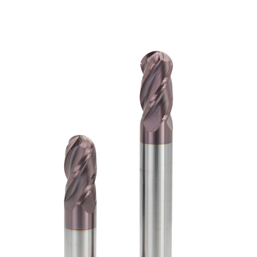 Ocut High Quality Carbide Ball End Mills HRC55 2F 1-20mm End Mill Cutters