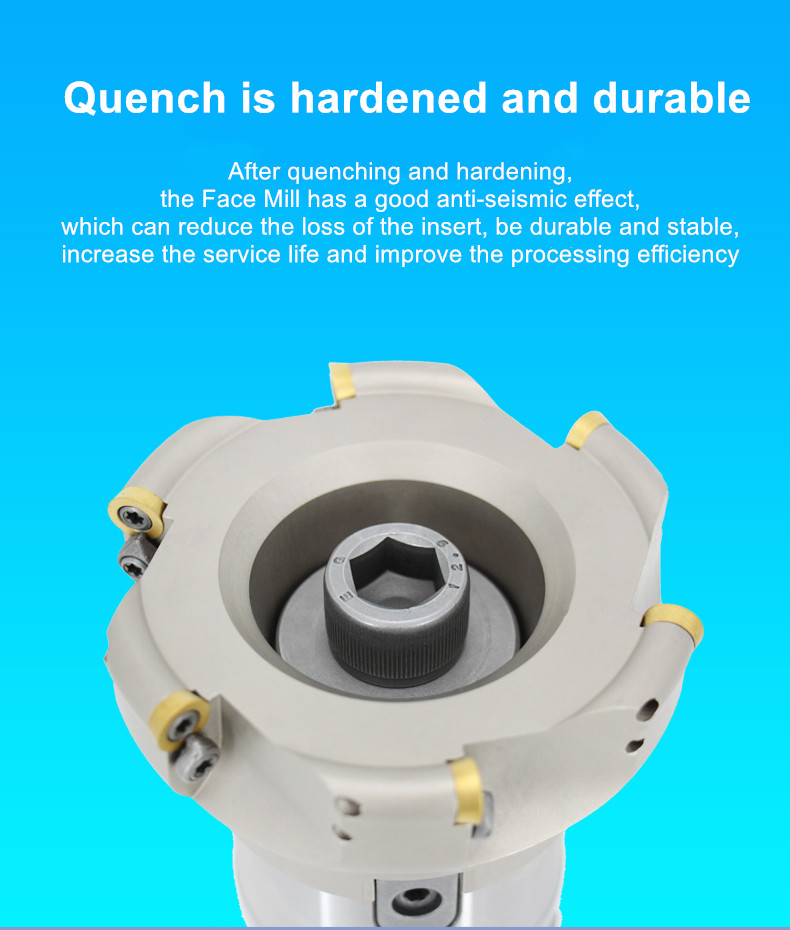 Ocut Milling Tools EMR / EMRW Type Round Insert Face Mill 22mm / 27mm / 32mm Milling Cutter for ROMT Insert - Face mill - 3