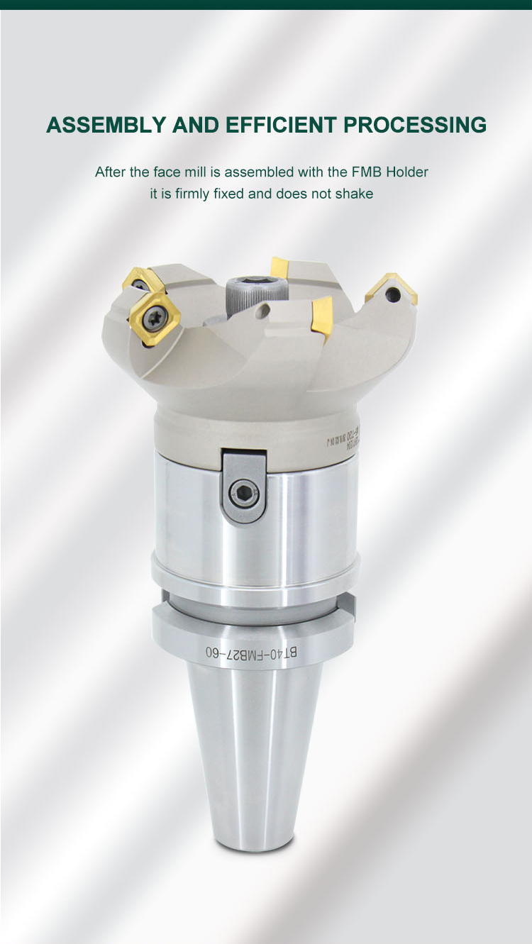 Ocut Milling Tools KM12 Type 45 Degree 22mm 27mm 32mm 40mm Face Mill for SEKT Insert - Face mill - 4