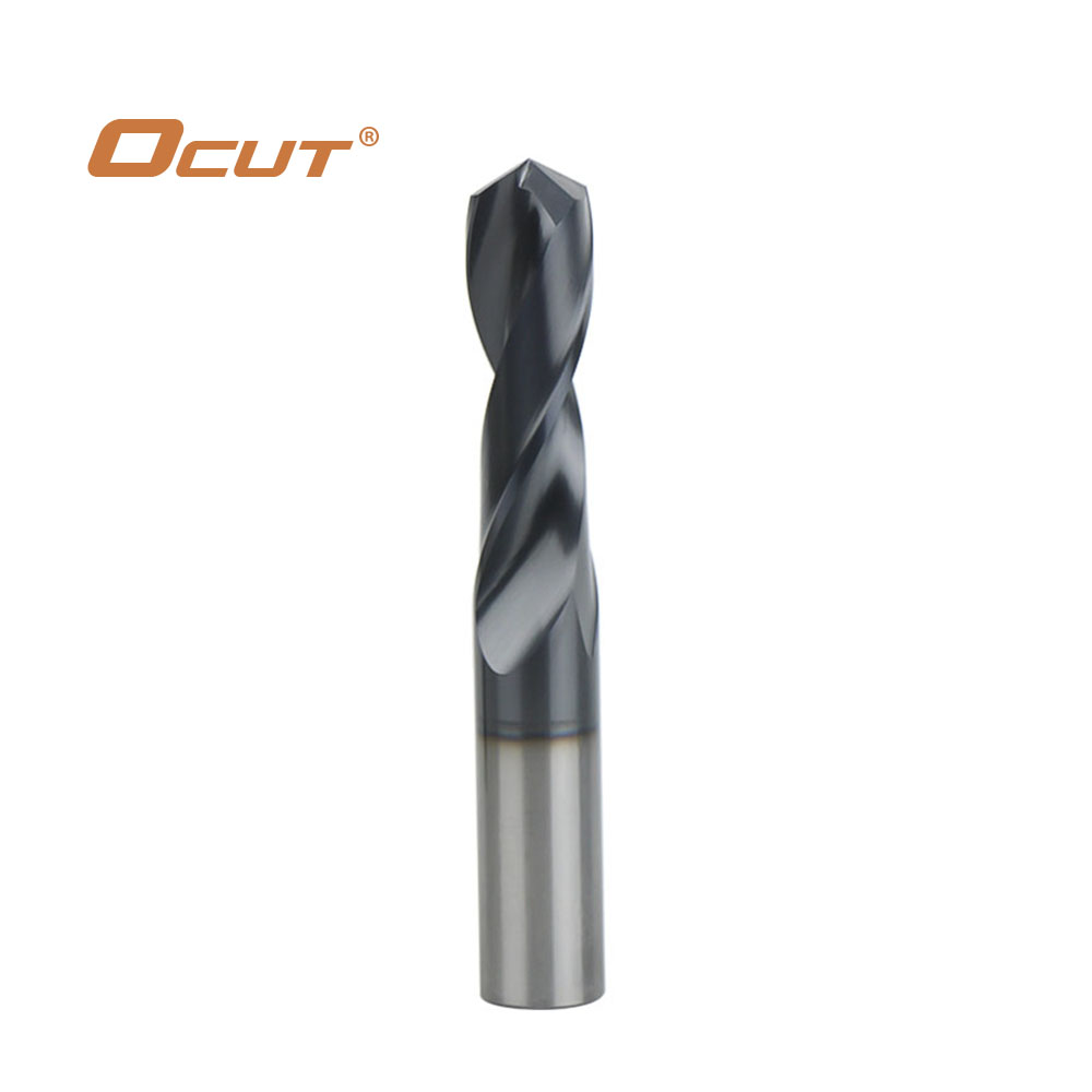 Ocut HRC45 Tungsten Steel Drill Bit 3-20mm Nano-coated Drill Bits for Machining Steel