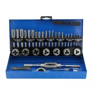 Ocut M3-M20 Tap Thread Tapping Die Set 32PCS Hand Tapping Tooth Opener Thread Opener Combination Thread Drill Bit Thread Tool Hand Twister