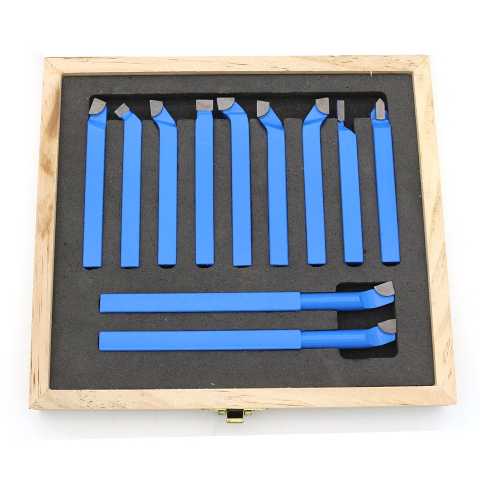 Ocut 6mm 8mm 10mm 12mm 11PCS Set Welding CNC Turning Tool Holder - Welded carbide turning tools - 2