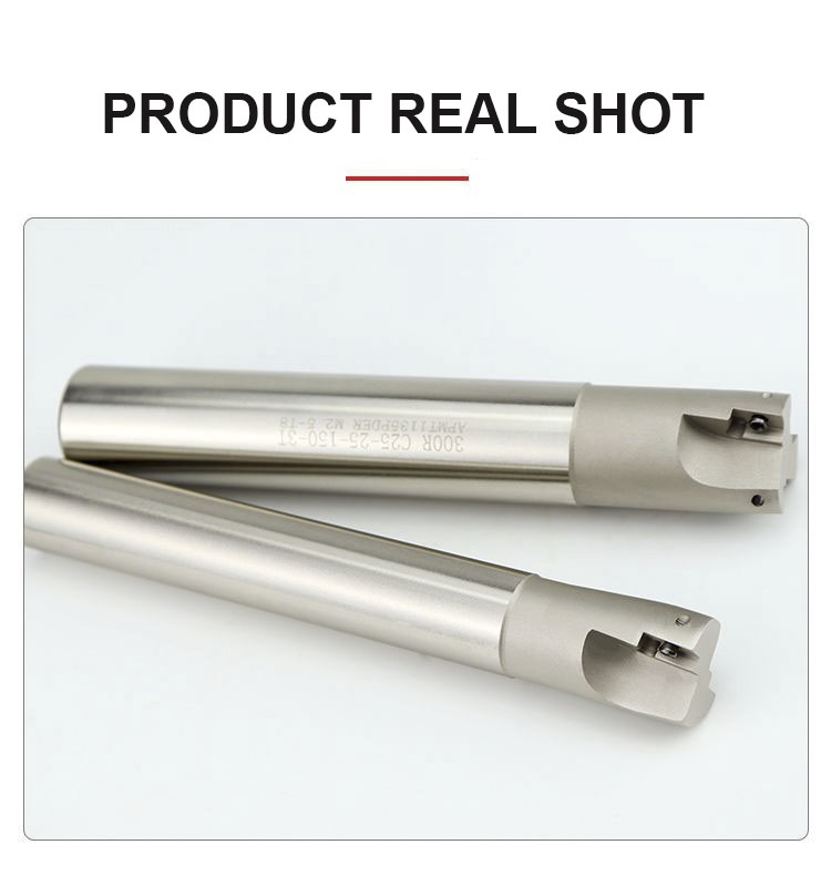 Ocut CNC Milling Cutter 300R End Mill R0.8 Carbide Insert1135 Shank CNC Milling Machine Rough Right Angle Shank - Face mill - 5