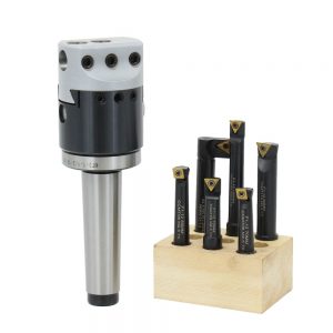 Ocut F1 Boring Head Set MT2 MT3 MT4 MT5 Boring Shank 12mm-6pcs / 18mm-7pcs Boring Set Indexable Carbide Insert Tool Holder for Machine Clamp