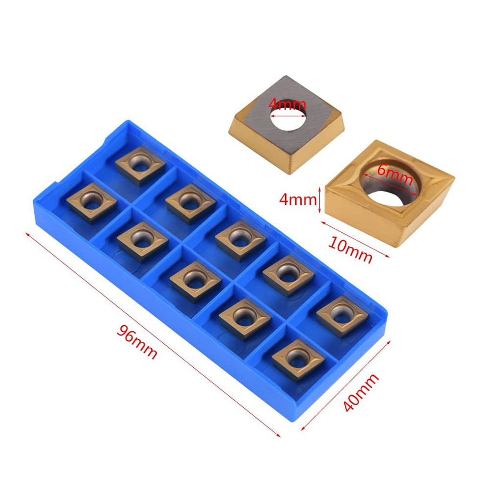 Ocut Carbide Insert CCMT09T302 CCMT09T304 Milling Cutter Set for Steel / Stainless Steel - Inserts - 3