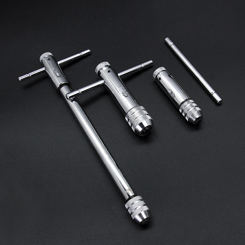 Ocut Lengthen Hand Tap Wrench M3-8 / M5-12 Manual Tapping Artifact Tapping Tool Chuck Lengthen Adjustable Ratchet Tapping Hand Tool - Tapping Tools - 1