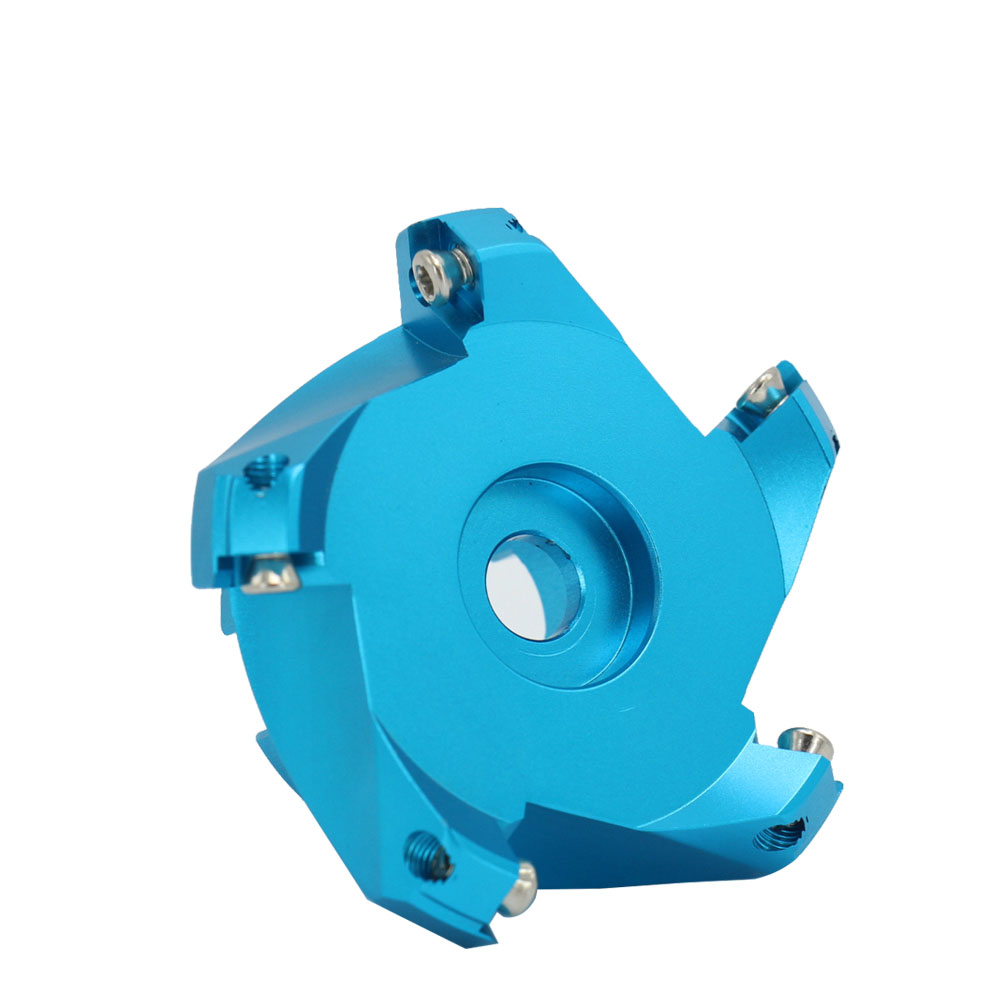 Ocut CNC Aluminum Milling Cutter 45 Degree End Milling Cutter Aluminum Body KM12-45° Face Milling Cutter Use SEKT1204 Insert