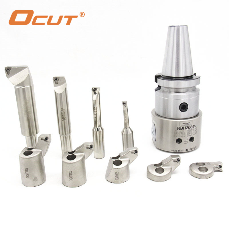 Ocut NBH2084S Fine-Tuned Precision Boring Tool Set BT30 BT40 BT50 Precision Boring Tool 8PCs Combination